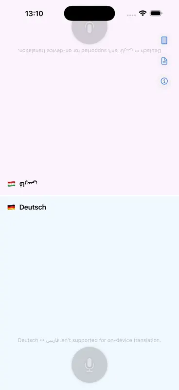 FaceTalk: Gesprächs-Übersetzer screenshot 1 of 4