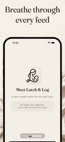 Latch & Log: Baby Feed Timer Screenshot 1 of 5