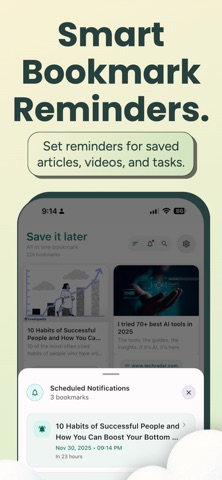 Save It Later Bookmark Manager Screenshot 8 of 8