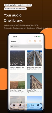 CLAUDIO: Offline Audio Player Screenshot 1 of 4