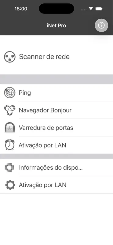 iNet Pro - Scanner de rede screenshot 1 of 5
