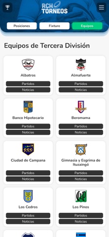 RCH Torneos iPhone screenshot 6