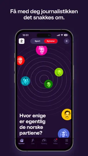 TV 2 iPhone-skjermbilde 5