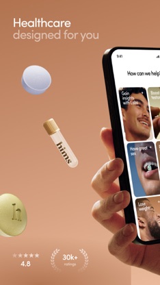Hims: Telehealth for Men screenshot 1