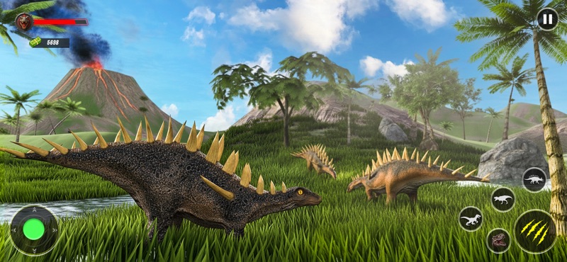 Real Jurassic Dino Revolt Game screenshot 4