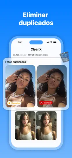 Captura de pantalla de CleanX: Ordena Tu Galería en iPhone 3