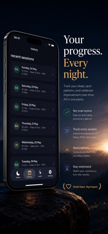 Drift: Sleep & Nap Tracker iPhone screenshot