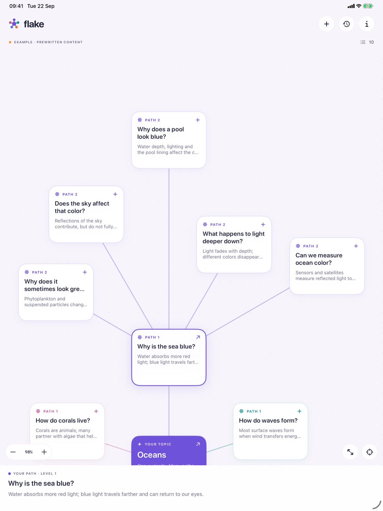 Screenshot 6 of Flake: Explore Ideas