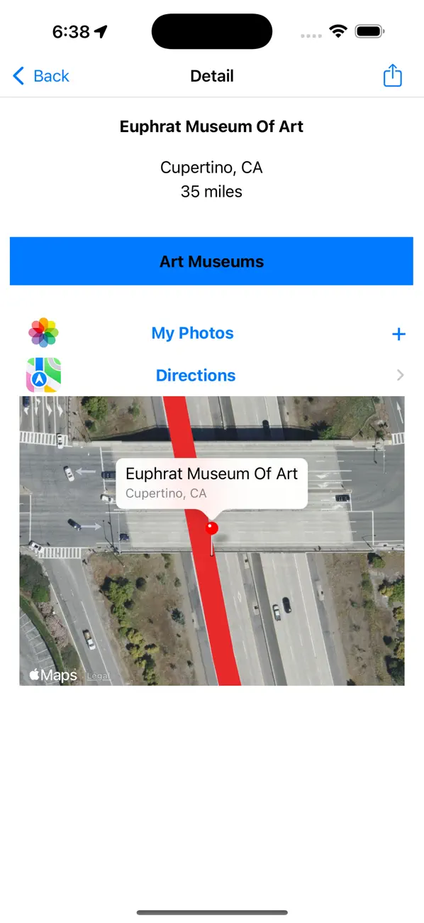 Screenshot #1 pour U.S. Museum Locator