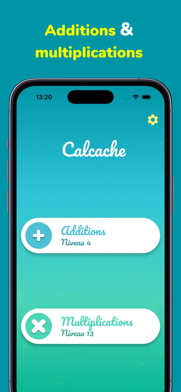 Screenshot #3 pour Calcache, jeu de calcul mental