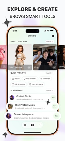 Dolly AI: Smart AI Assistant iPhone screenshot