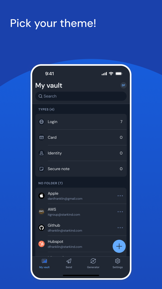 #8. Bitwarden Password Manager (iOS) 由: Bitwarden Inc