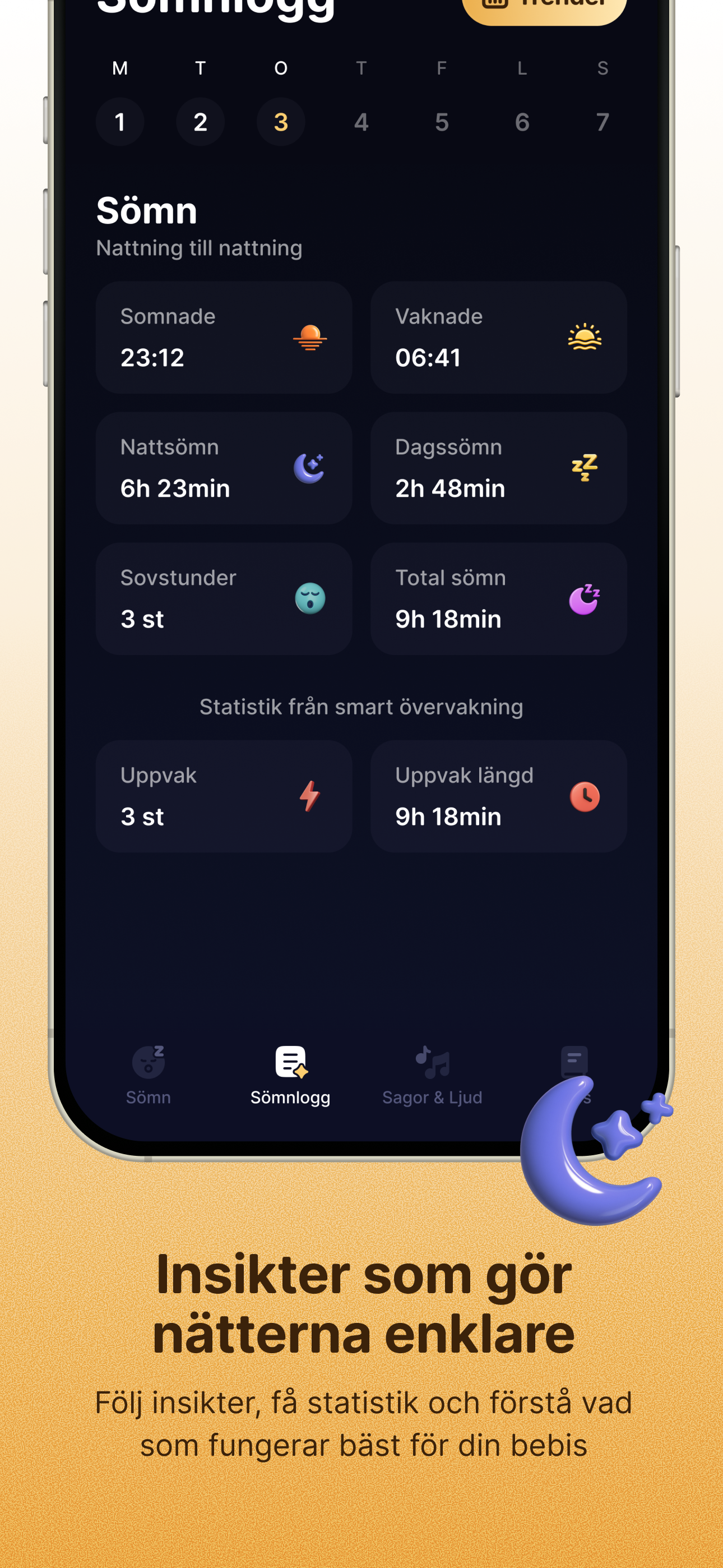 somna - sömnschema & sagor!