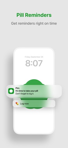 Pim – Birth Control Tracker Screenshot 5 of 7