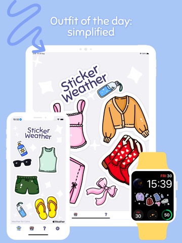 Sticker Weatherのおすすめ画像1