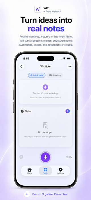 Wit: Voice Keyboard & AI Reply Screenshot 5 of 7