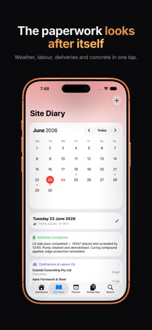 Reo - Site Diary & Management Screenshot 1 of 6