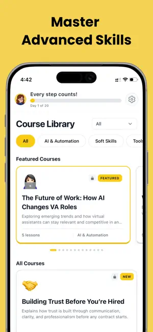 Josie AI: VA Career Coach iPhone screenshot 3