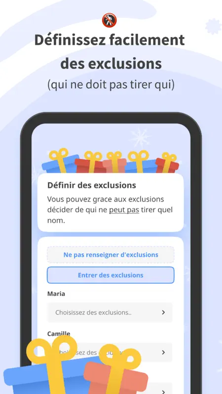 drawnames | L'app Secret Santa screenshot 5 of 5