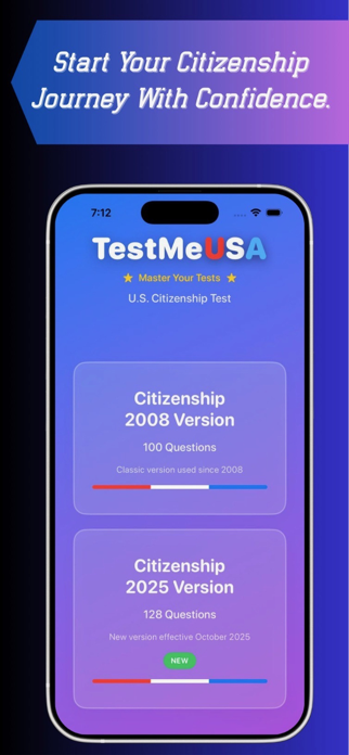 TestMeUSA Screenshot 1 of 8
