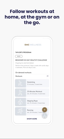 DAC Wellness screenshot