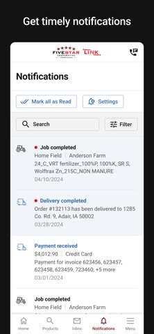 Five Star Link iPhone screenshot