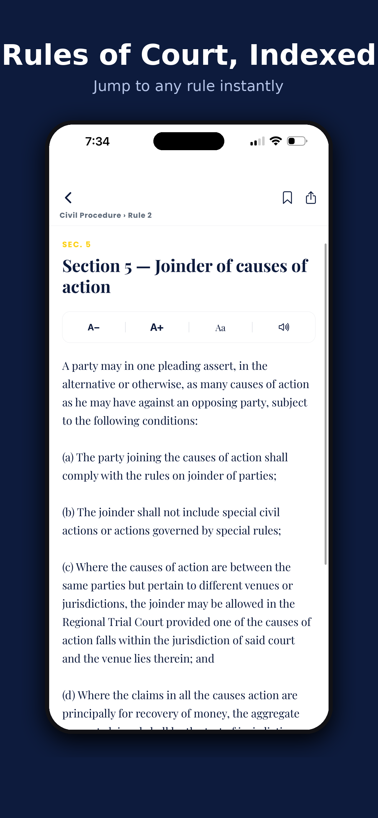 Philippines Law Library screenshot 4
