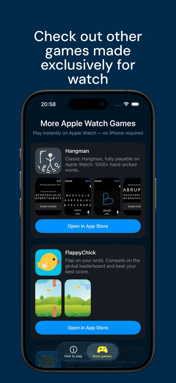 Screenshot #3 pour Snake 3D Watch Game