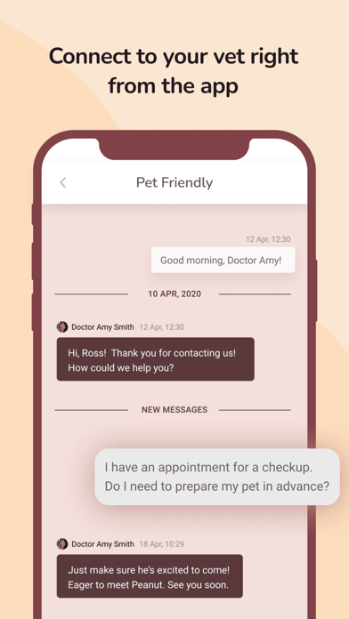 Vetted Pet Health Screenshot