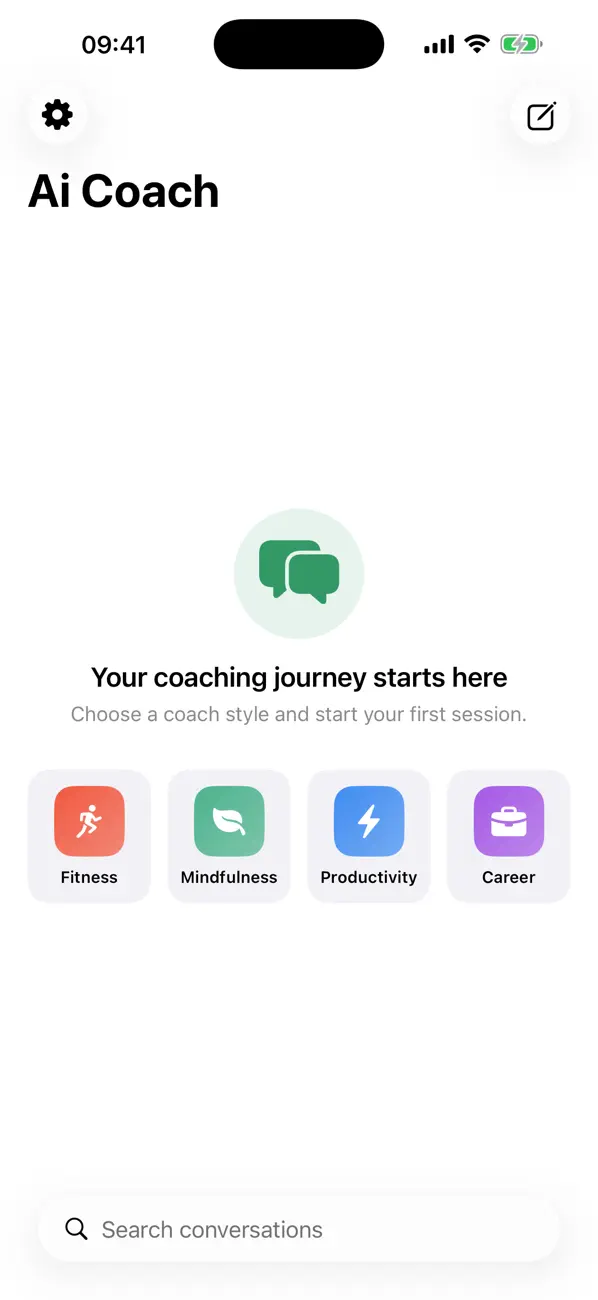 Screenshot #2 pour AI Coach: Personal Mentor