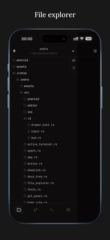 Zedra - Code from anywhere Screenshot 4 of 7