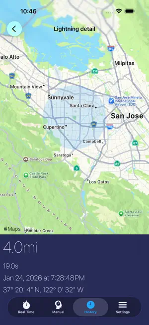 Storm Distance Tracker screenshot 4