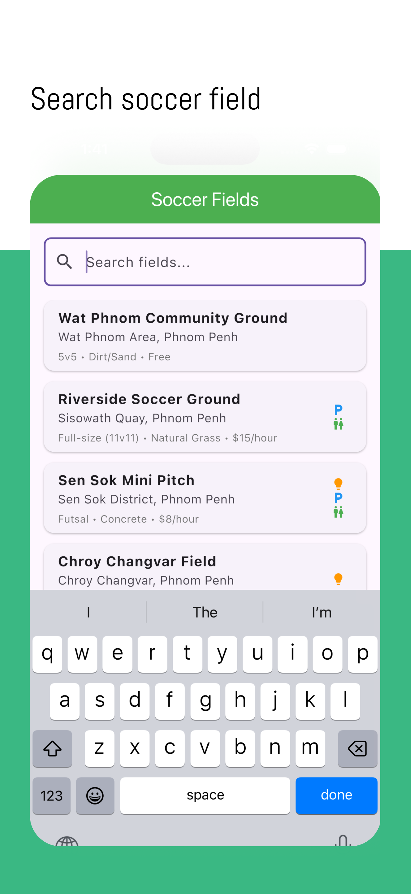Soccer Field - fields near you screenshot 3