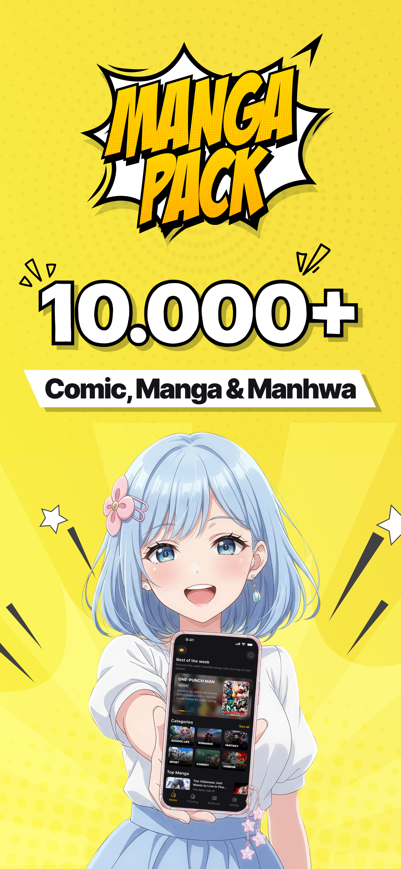 Manga Man: Top Manga Reader Up