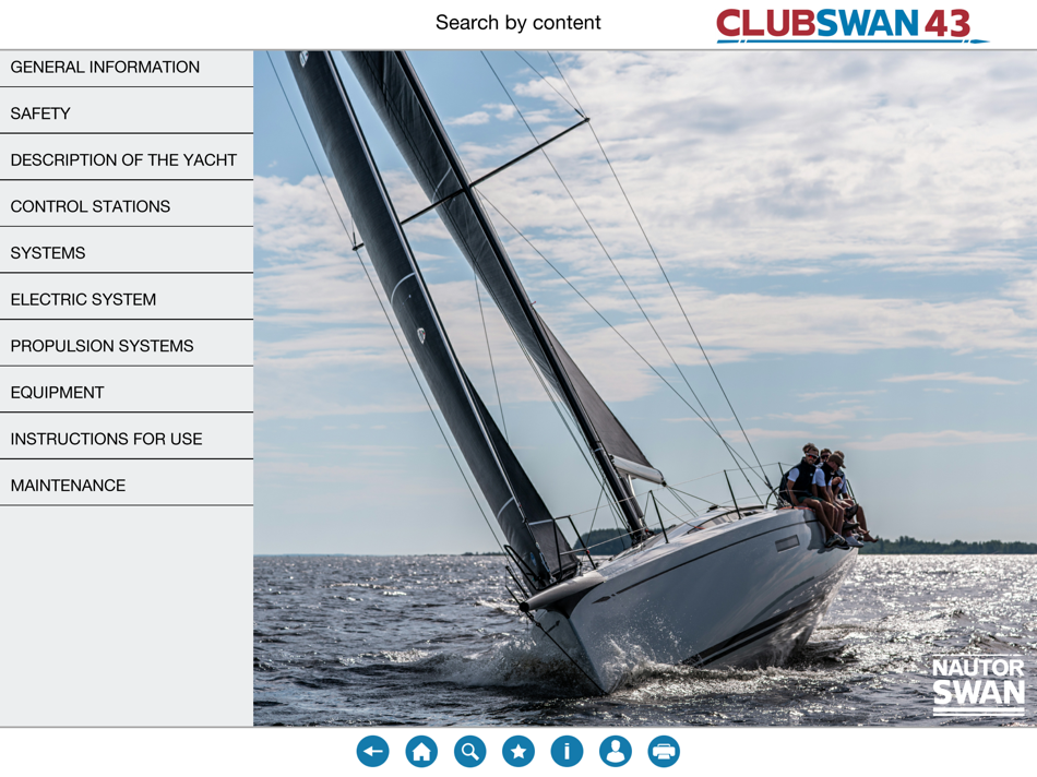 #2. Clubswan 43 (iOS) 由: CENTROSTILEDESIGN S.r.l.