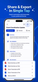 AI Meeting Summary: Note Taker screenshot