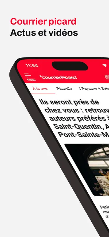Courrier picard : Actu & vidéo screenshot 1 of 8
