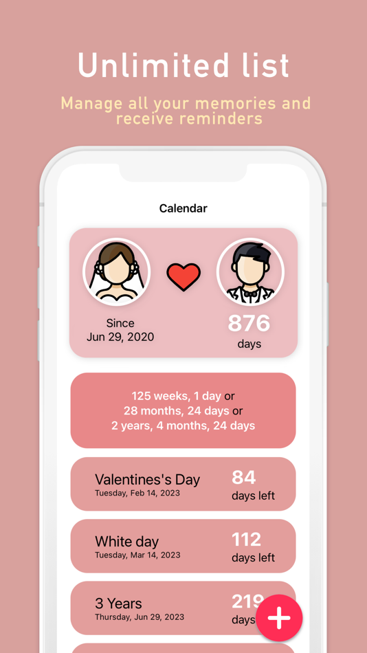 #2. Anniversary Tracker (iOS) 由: Cong Le