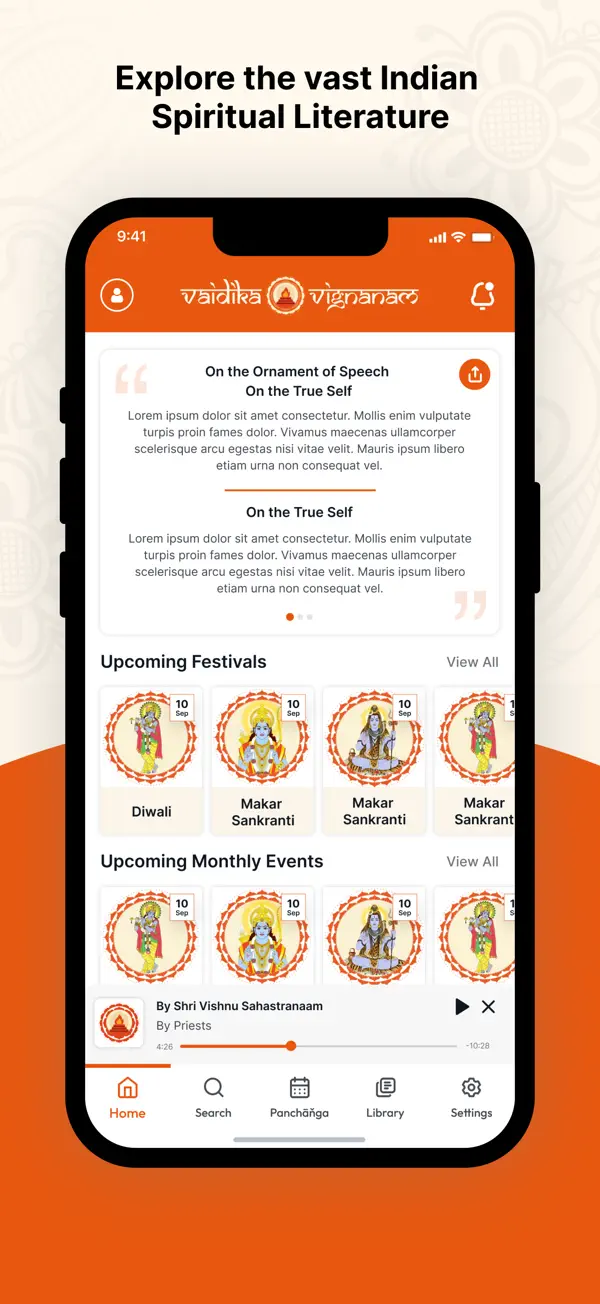 Vignanam iPhone App Screenshot 2 – Bücher