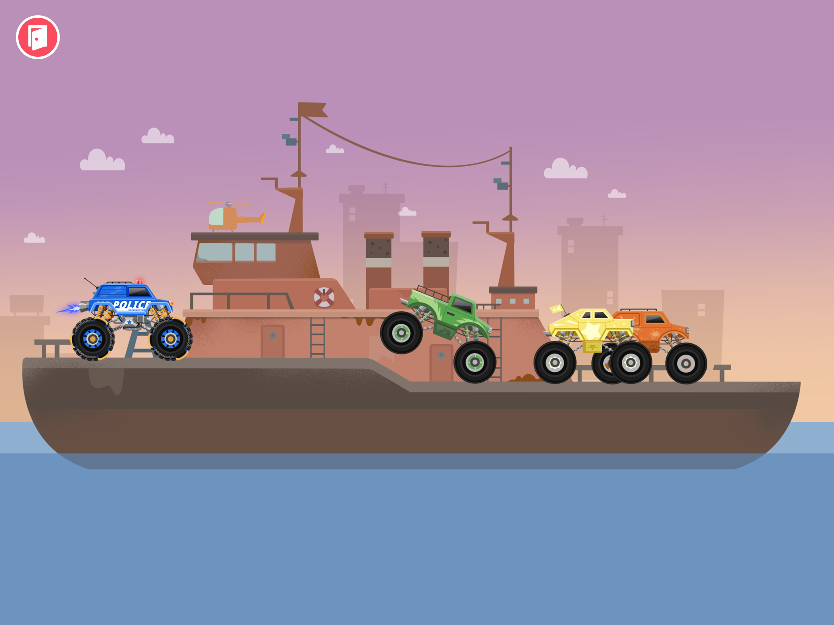 Monster Truck Games for kids screenshot 13