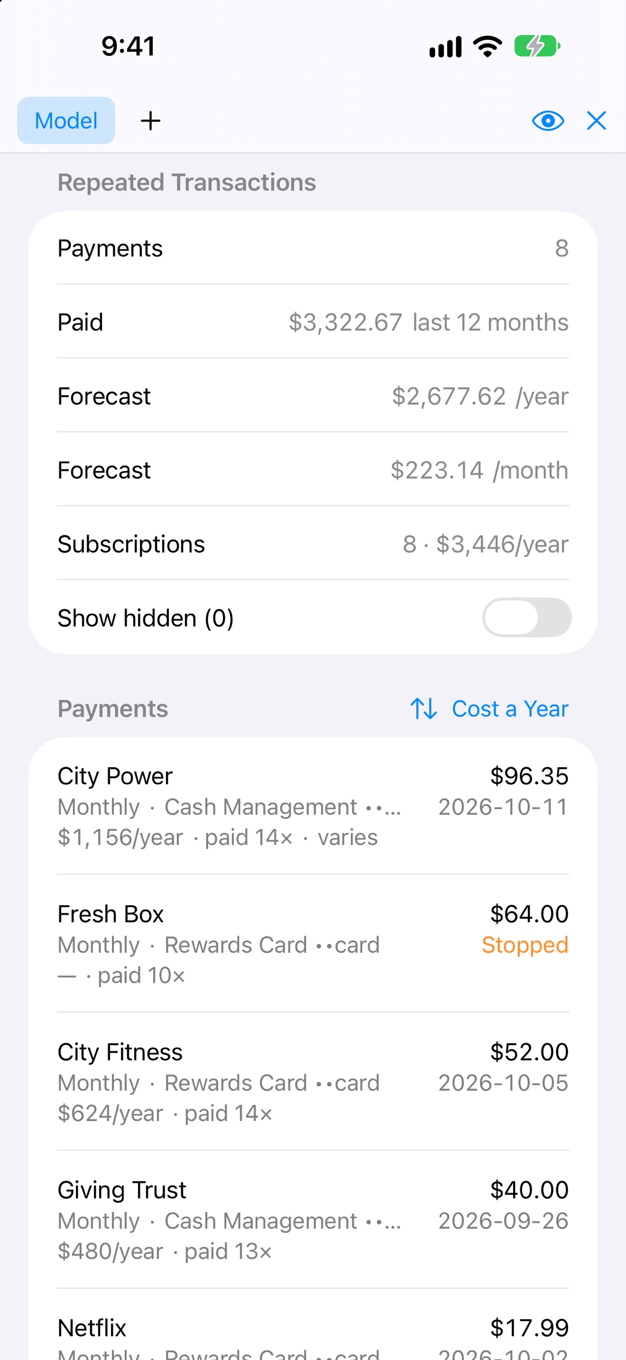 Screenshot 4 of FinWright