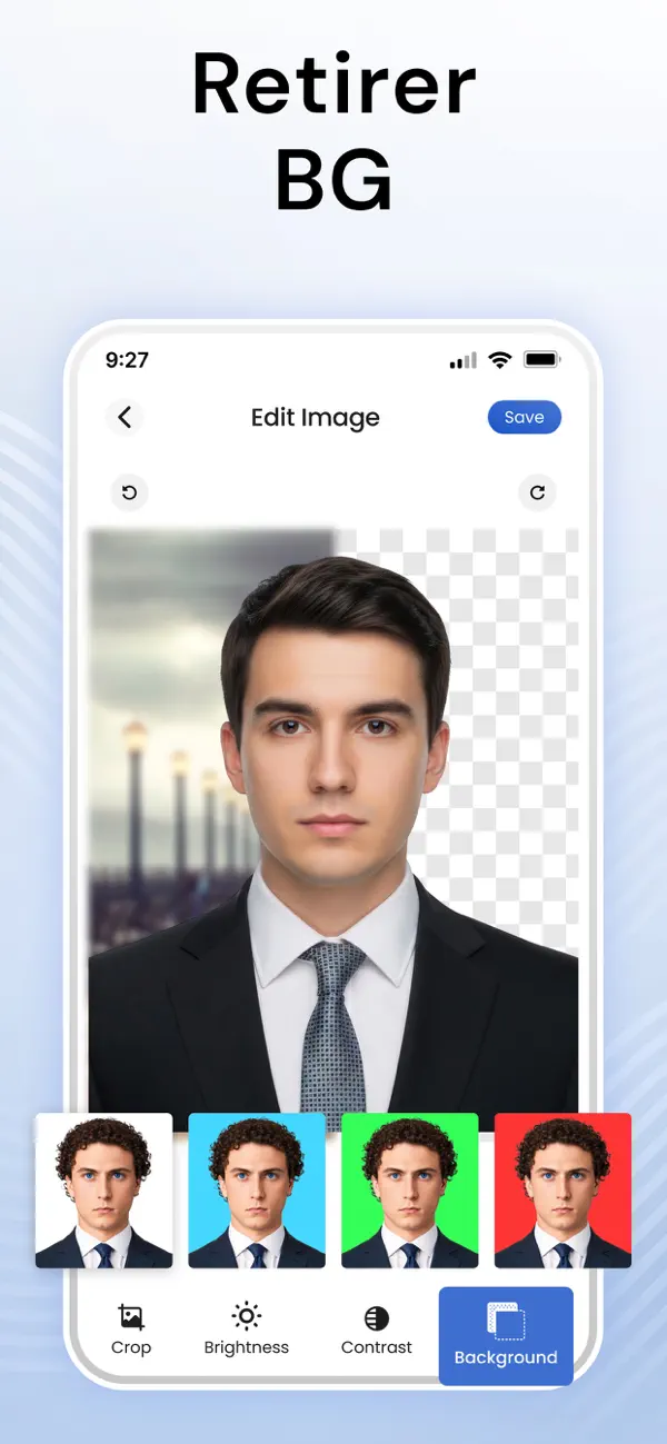 Screenshot #3 pour Appli photo d'identité - Visa