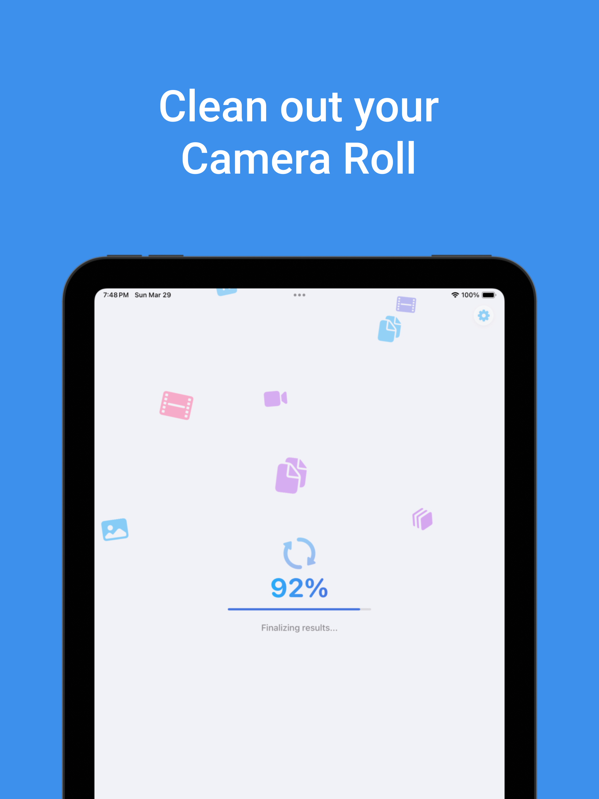 Camera Roll Cleaner - Scrub
