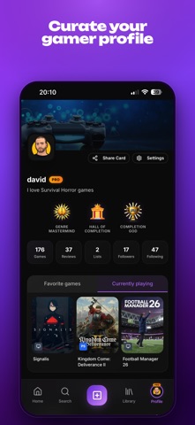 Gamerlog: Video Game Tracker Screenshot 7 of 7