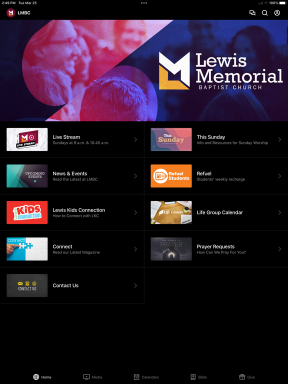 Screenshot #4 pour Lewis Memorial Baptist Church