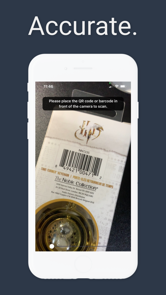 #5. QR Code and Barcode Reader Pro (iOS) Tekijänä: Chun Chih Lin