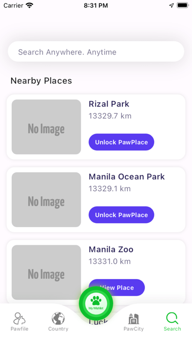 Paw Places Screenshot