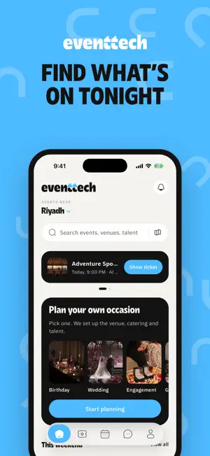 Eventtech screenshot 1