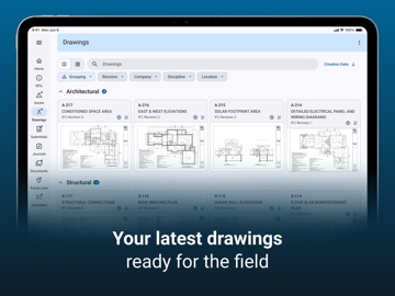 Construct Project Management iPad screenshot