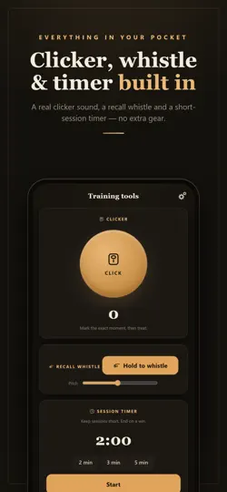 Captura de pantalla de Goldie — Puppy Training en iPhone 6